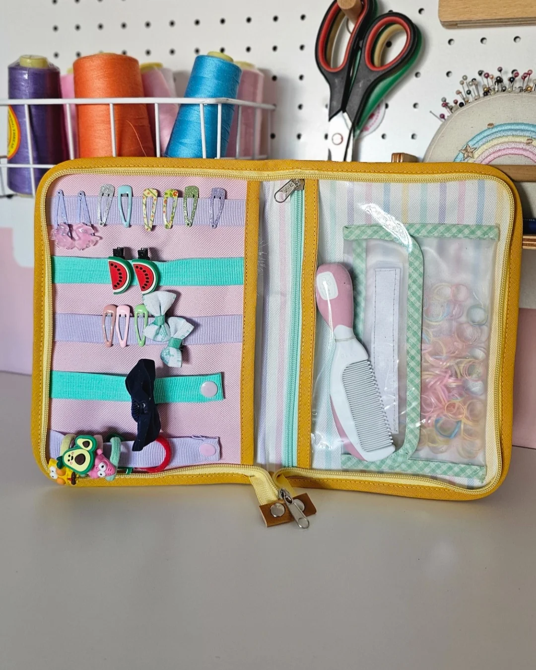 Organizador de peinado Zoe | MOLDE + VIDEO