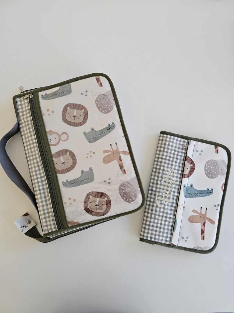 COMBO | Organizador pediátrico Felipe + Carpeta A4 | MOLDE + VIDEO